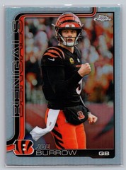 Joe Burrow – 2025 Topps Chrome – #61 – Refractor –
