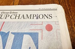 Chicago Blackhawks 2015 Stanley Cup Chicago Tribune Newspaper Collection Set 6