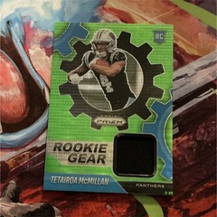 Panini 2025 Prizm Tetairoa McMillan Rookie Gear RC #RGR-TMC Panthers