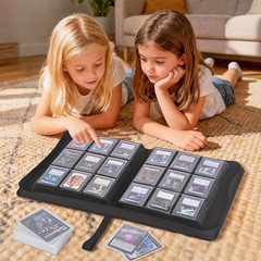 Top Loader Binder, 9-Pocket Trading Card Album, Holds 360 Top Loaders | Fits 3 X