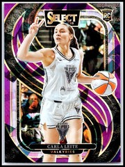 2025 Panini Select WNBA #177 Carla Leite Purple Ice Prizms SN #/149 Valkyries