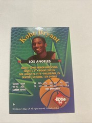 1996 Collector’s Edge Rookie Rage 50 Card Set Kobe Bryant Iverson Ray Allen RC