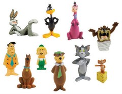 LOONEY TUNES HANNA-BARBERA CLASSIC TV SHOW CARTOON 1/64 SCALE MINI MICRO FIGURE