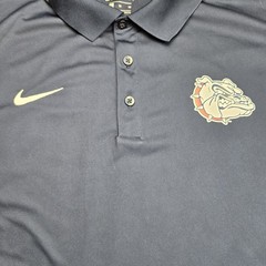 Gonzaga Bulldogs Nike Dri-Fit Mens XL Polo Shirt Short Sleeve Blue
