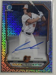 2026 Bowman #BMA-II Ike Irish Chrome Autographs Mojo Refractors