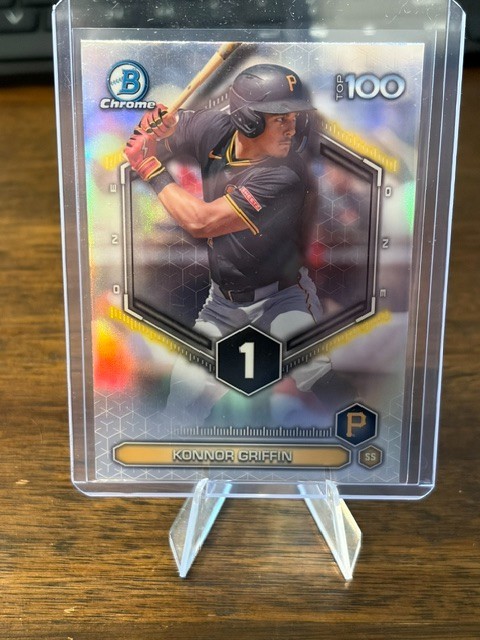 2026 Bowman Chrome Scouts Top 100 Konnor Griffin #BTP-1