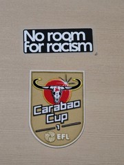 SOCCER PATCH SET CARABAO CUP ANY TEAM BADGE WINNER GOLD NEW CASTLE #35