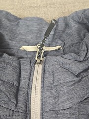 Mens Navy Midshipmen Quilted Puffer Vest Charcoal Cutter & Buck 54 Chest (3XL)