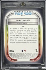 Tarik Skubal RARE ROOKIE RC REFRACTOR INVESTMENT CARD BOWMAN CHROME TIGERS MINT