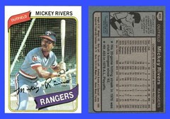 1980 Topps – Mickey Rivers #485 NM