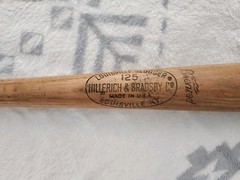 EDDIE PELLAGRINI GAME USED LOUISVILLE SLUGGER G69L BOSTON COLLEGE BASEBALL BAT