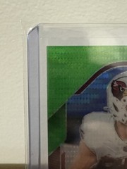 2025 Panini Prizm Premier Jerseys Trey McBride Neon Green Pulsar #2 PJY-TME