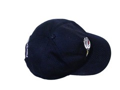 Atlanta Braves Port Authority Knockahoma Black Adjustable Strapback Hat