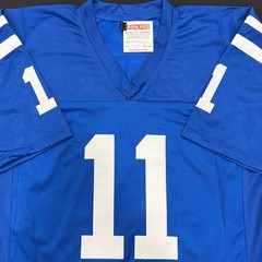 Jeff George Autographed Blue Pro-Style Jersey Indianapolis Colts