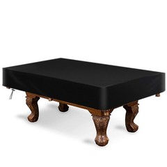 amberr Billiard Pool Table Cover,Waterproof Fade 8FT: 100x56x8in, Black