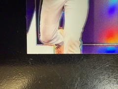 Alex Freeland 2019 Leaf Metal Perfect Game National Showcase Purple Auto /12