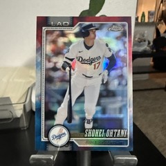 2026 Topps Chrome Shohei Ohtani Red White and Blue Refractor RWB #1 LA Dodgers