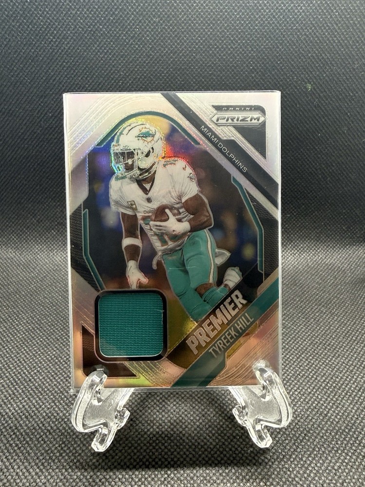 2025 Panini Prizm Tyreek Hill Premier Patch PJY-THL Dophins