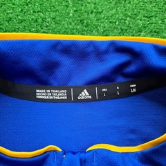 St Louis Blues Sweatshirt Mens Large Blue Quarter Zip Adidas NHL Hockey Sports