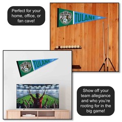 Tulane Green Wave 12 in X 30 in 2025 College Football Playoffs College Pennant