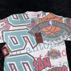 NBA All Star Weekend San Antonio 1996 Shirt Mens Small Basketball All Over Print