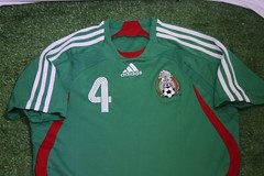 Seleccion Mexico Jersey Adidas Size Small #4 R. MARQUEZ 2007 COPA AMERICA