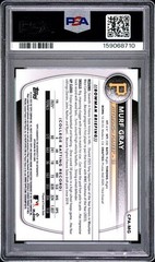 Murf Gray 2025 Bowman Chrome 1st Auto /250 Purple Refractor CPA-MG PSA 10
