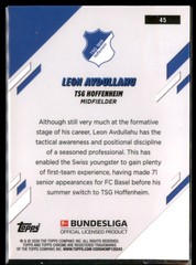 2025-26 Topps Chrome Bundesliga #45 Leon Avdullahu