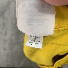 Nike Shorts Womens Medium Los Angeles Sparks WNBA Team Player Issue Yellow