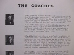 LEO MILES(Died 1995)/FLOYD KEITH Signed 1979 Howard University Football Program
