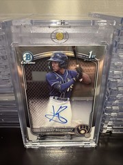 2025 Bowman – Chrome Prospect Autographs Yophery Rodriguez #CPA-YR (AU, RC)