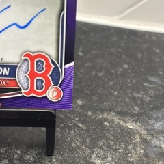 Anthony Eyanson 2025 Bowman Draft 1st Bowman Purple Auto /250 Red Sox Orioles