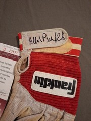 ELLIS BURKS COLORADO ROCKIES Game Used Batting Gloves 2 JSA CERTS D 5677 D 5678