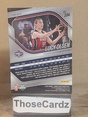 2025 Panini Prizm WNBA Cracked Ice Prizm #104 Lucy Olsen