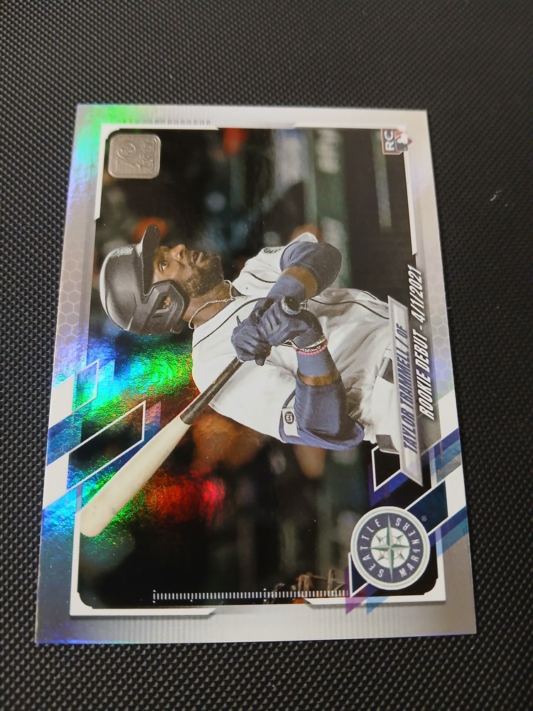 2021 Topps Update #US277 Taylor Trammell Rainbow Foil