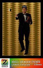 1993 Bleachers Nolan Ryan Promos #NNO Nolan Ryan Tuxedo- Wavy Gold Background