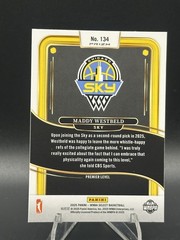 2025 Panini Select WNBA Maddy Westbeld Ariel Atkins Premier Checkerboard SSP Sky