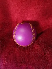 Yahoo! Sports Promotional Purple Souvenir Collectible Baseball NEW