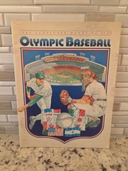 1984 Olympic Baseball Scorecard Magazine – Los Angeles Games