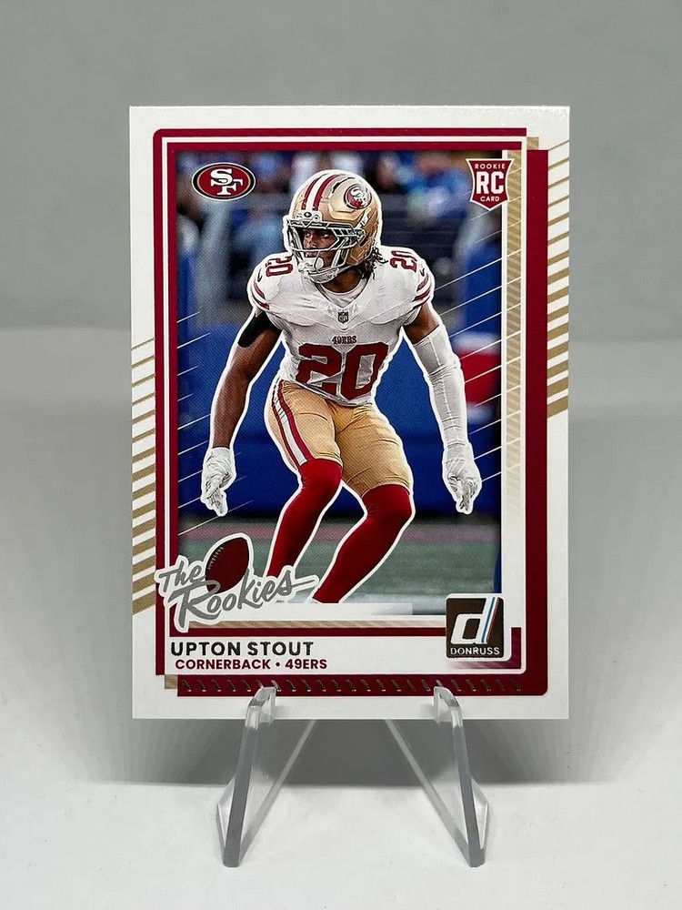 Upton Stout 2025 Donruss Rookies & Highlights #DRH-30 Print Run: 2250