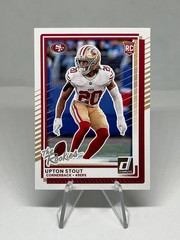 Upton Stout 2025 Donruss Rookies & Highlights #DRH-30 Print Run: 2250