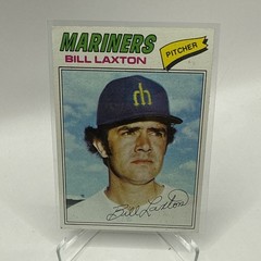 1977 Topps Baseball – Bill Laxton #394 Seattle Mariners