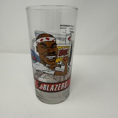 Cliff Robinson Dairy Queen Portland Trail Blazers Glass 1992 1993