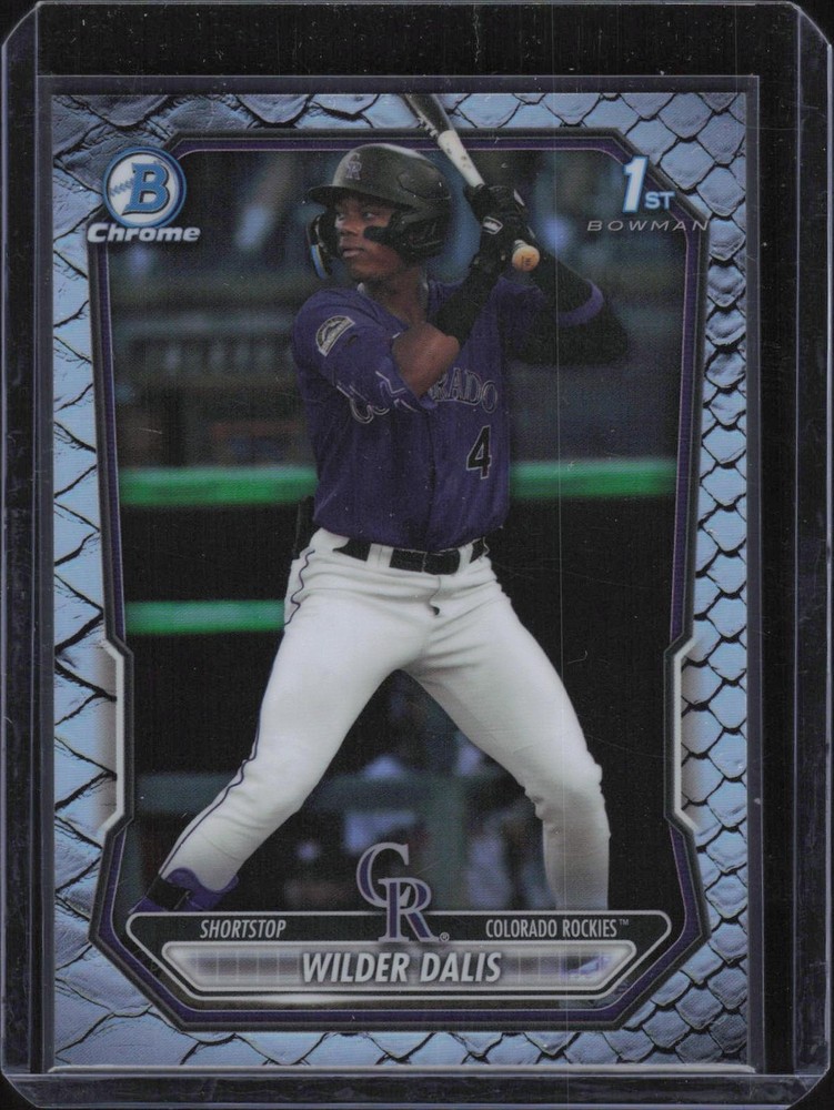2026 Bowman #BCP-150 Wilder Dalis Chrome Prospects Reptilian Refractor