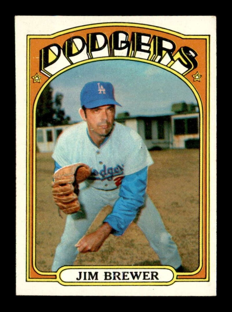 1972 Topps #151 Jim Brewer EX/EX+ X3701732