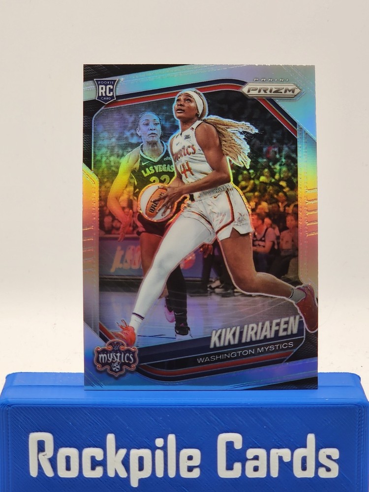 2025 Panini Prizm WNBA – Kiki Iriafen #72 Silver Prizm (RC)