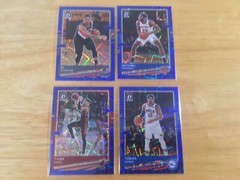 2021 Donruss Optic Basketball 4 Blue Velocity Prizms Cards