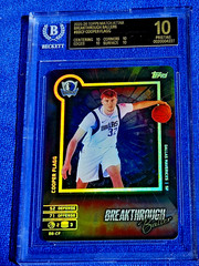 2025 Topps Match Attax RC Cooper Flagg Rookie Holofoil SP BGS 10 BLACK LABEL 💣