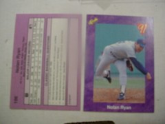 1991 # 196 Nolan Ryan Classic Rangers