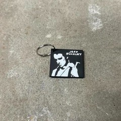 Jeff Buckley Key Ring – Keychain , Custom Handmade, 90s Bands Keychain